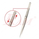 V16A Precision Stainless Steel Tweezers Straight Adjustable Fine Tip