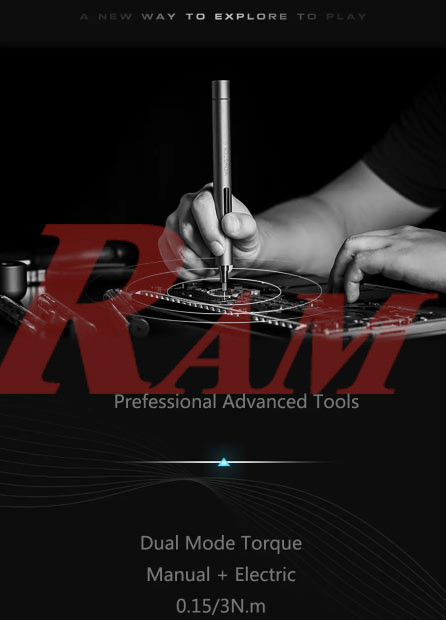 WOWSTICK 1F+ Precision Dual Power Lithium Screwdriver Set - XIAOMI Brand