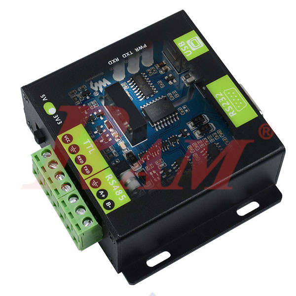 Waveshare® USB To RS232/485/TTL Interface Converter, Industrial Grade Isolated USB Converter 