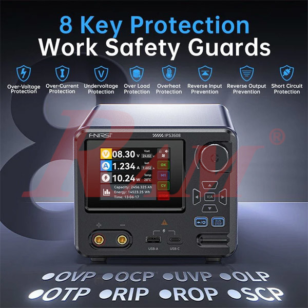 FNIRSI® IPS3608 AC-DC Intelligent Digital Control Power Supply