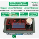 SMC02 Stepper Motor Driver & Pulse Generator Controller Board - With Manual Direction & Speed Control