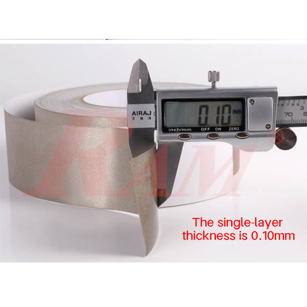 Conductive Fabric Cloth Adhesive Tape Width 5mm - 1 Roll 20M