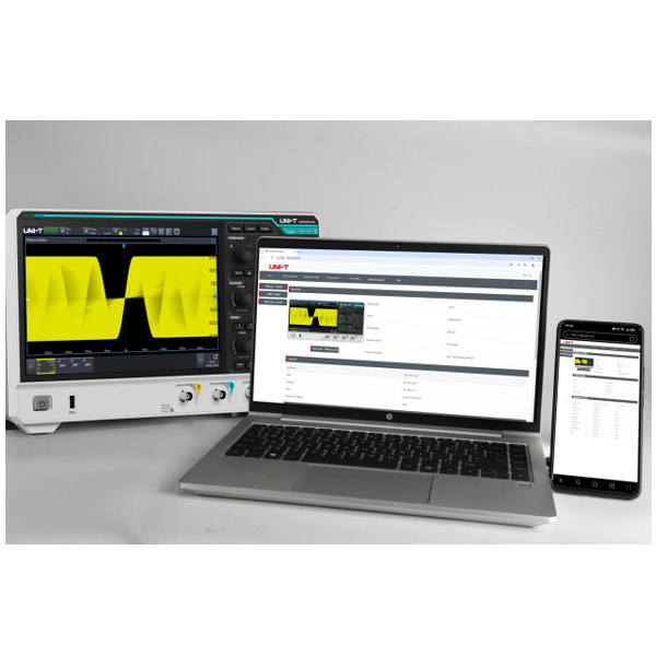 UNI-T UPO2204HD 4-Channel High-Resolution Digital Oscilloscope 200 MHz (12-bit, 2.5 GSa/s)