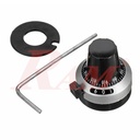 POT3590S - 6.35mm Potentiometer Precise Dial knob lockable Hat