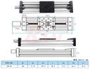 Lead Screw T8 Complete CNC Sliding Table 400mm