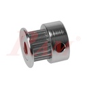 GT2 Set 8mm - 2x Bore 8mm Aluminum Pulley 20 Teeth + 2x Meters GT2 6mm Open Timing Belt