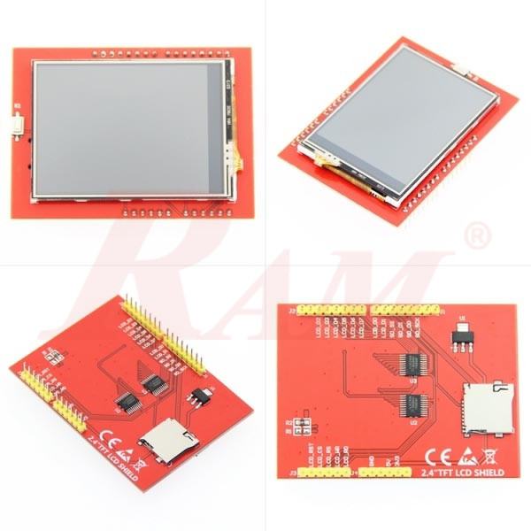 LCD TFT 2.4 inch Touch Display for Arduino UNO & Mega2560