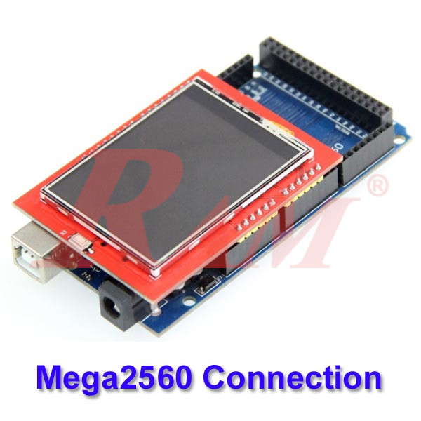 LCD TFT 2.4 inch Touch Display for Arduino UNO & Mega2560