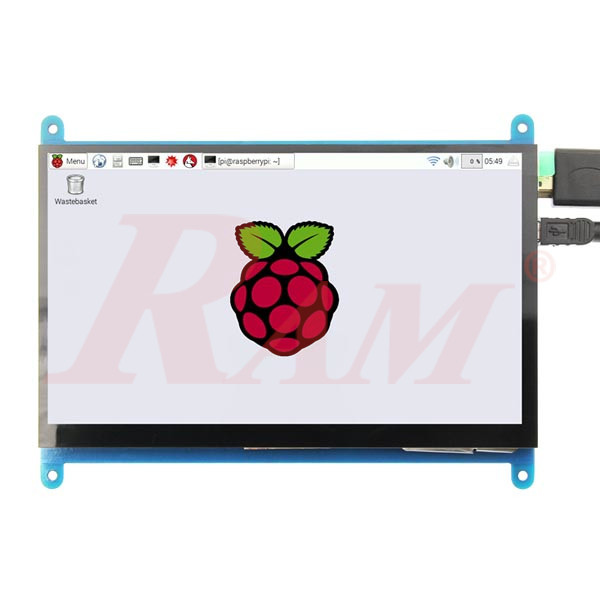 LCD HDMI 7 inch 1024x600 Touch Screen