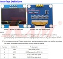 OLED 1.3" 4pin LCD Display Module I2C IIC Communicate