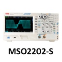 MSO2202-S UNI-T Mixed Signal Oscilloscope 200 MHz with 2 Analog + 16 Digital Channels and Built-in Function / Arbitrary Waveform Generator