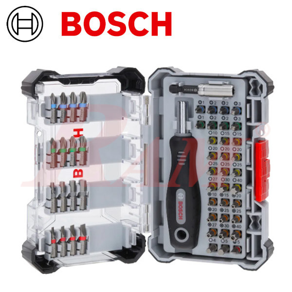 BOSCH Extra Hard Screwdriver Bit Set 50 pcs (SKU# 2 607 012 080) طقم مفك و بنط مفكات 50 قطعة بوش