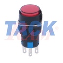 Switch Momentary 16mm Red - Self Resetting