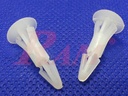 Plastic Screw Shape Snap-in Rivet PCB Spacer 20mm