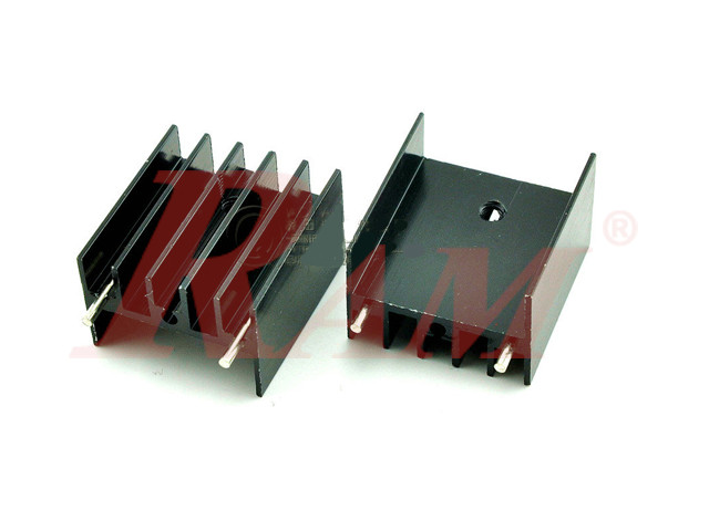 Aluminum Heatsink HS.7 Size 25x23x15 mm مبرد حراري هيت سينك الومنيوم