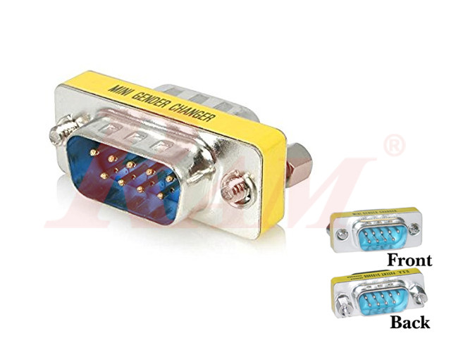 D-SUB DB9 Gender Change Female to Male Converter (SKU#DB30) محول DB9 من سوكيت انثى الى ذكر