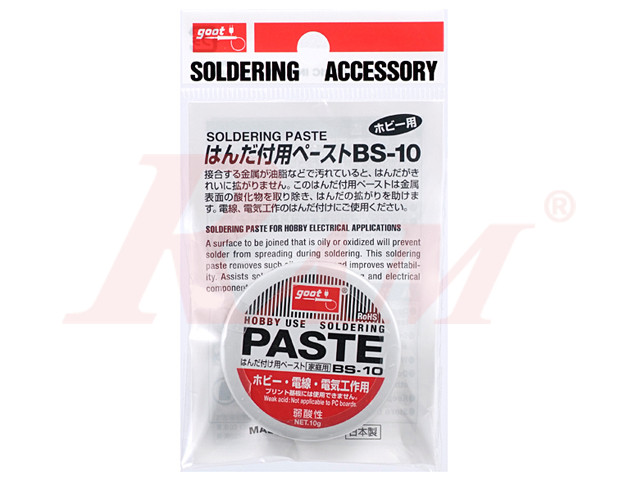 goot® BS-10 Soldering PASTE 10g