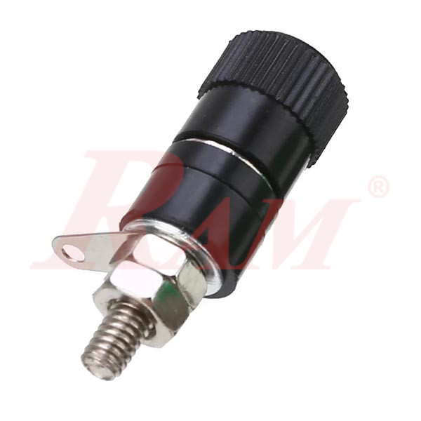 Banana Female Plug 4mm - Black Color سوكت بنانا فيميل مقاس 4ملي لون اسود