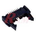 IDC16 Polarized Male Headers with Latch Straight (FRC-16)