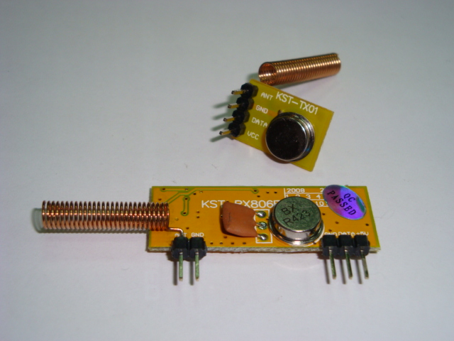 RF Kit 433 MHz (Transmitter + Receiver)
