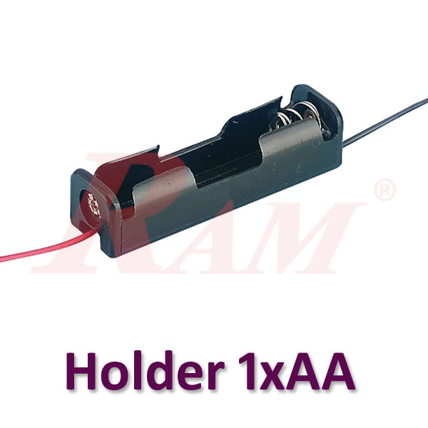 Battery Holder 1xAA جراب حامل بطارية