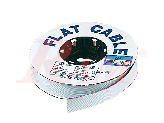 Grey 40 pin Dupont Flat Ribbon Cable (1 Meter) كابل فلات رمادي 40 اطراف - 1 متر