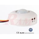 TDL9958 PIR Motion Sensor Light Switch 220Vac حساس حركة سقفي 360° للتحكم في الإضاءة