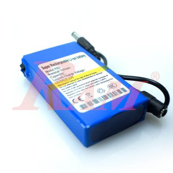 Battery Pack 12V 8000mAh بطارية قابلة للشحن ليثيوم