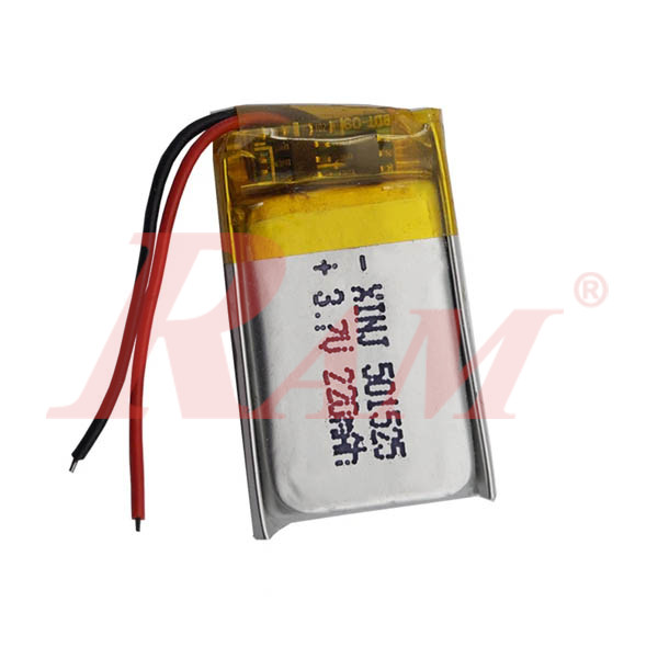 Polymer Li-Ion 3.7V 220mAh Single Cell Battery