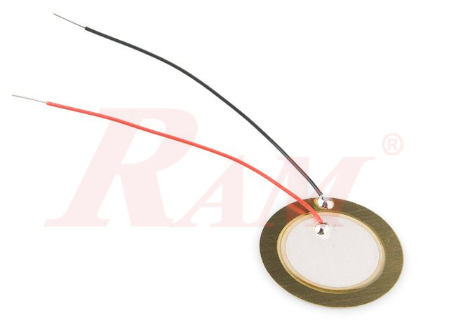 بيزو - قطر 20 ملم حساس اهتزاز - مولد كهربي من الضغط