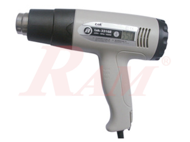 TAK3316E Heat Gun - Hot Air Blower (60°C ~ 600°C) With Digital LCD Display