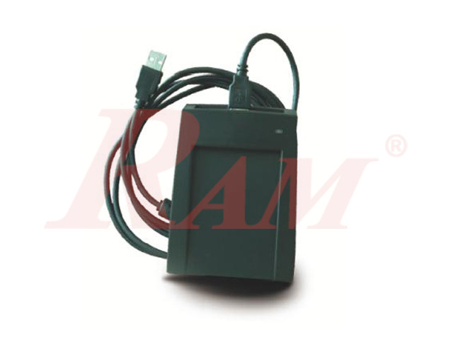 PC USB RFID 125KHz Card Reader Model YH-04A قارئ كارت وشفرة للكمبيوتر تردد 125ك متقدم