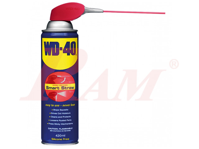 WD-40® Spray 420mL سبراي بخاخ مزيل الصدا دبليو دي عبوة 420 ملي