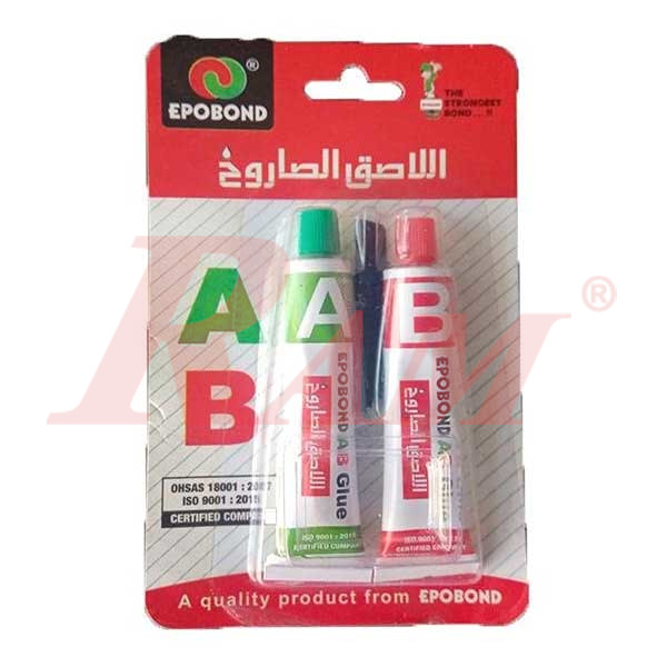 Epoxy A-B Glue 14g لاصق ابوكسي جلو قوي - 2 انبوبة خليط A B