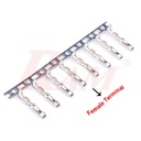 Wire Terminal Female 2.54mm (100 Pieces Pack)