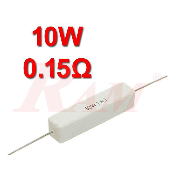 Ceramic Power Resistor 10W / 0.15Ω