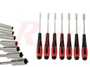 Metal Socket Wrench Screwdriver Hex Nut 7 in 1 Set طقم مفك بيبة 7 قطع مقاسات مختلفة