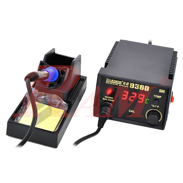 936D Temperature Controlled Soldering Station محطة لحام كاوية متغيرة الحرارة مع شاشة ديجيتال