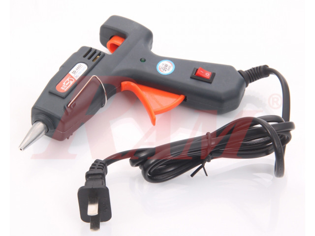 SD-A601 Hot Melt Glue Gun 20W With On/Off Switch مسدس شمع غراء ساخن قدرة 20 واط مع مفتاح فاصل