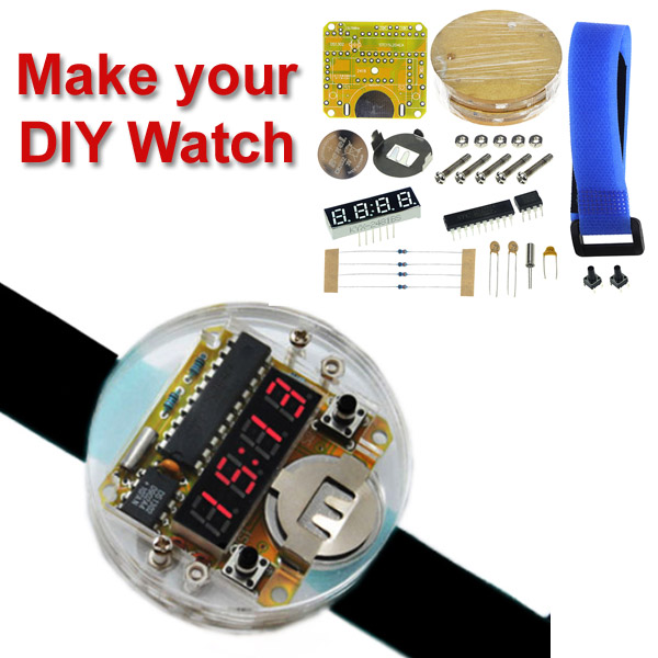 DIY Digital Hand Watch