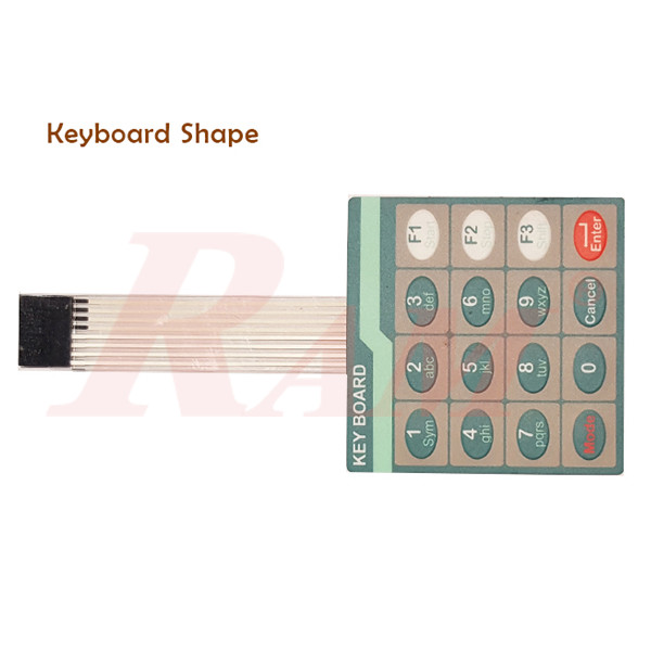 KP-101 Standard Matrix Key Pad 4x4 Flat (Keyboard Shape) Original 3M
