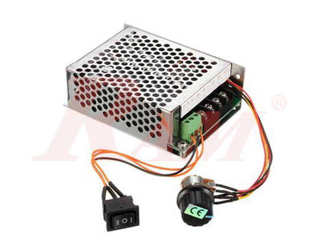 PWM 40A Motor Speed Control Switch Manual (10Vdc to 50Vdc) دائرة تخفيض سرعة ماتور جهد مستمر - قدرة 40 امبير