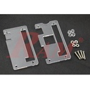 Enclosure For Raspberry Pi ZERO/ZERO W/ZERO W2 - Clear Case With Heat Sink