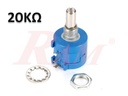 POT3590S - 20KΩ (203L) Rotary Wirewound Precision Potentiometer 10 Turns