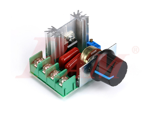 SCR Dimmer 2000W 220Vac Dimming Thermostat