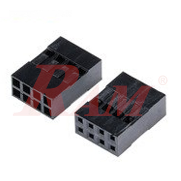 PH25 - 2x4pin 2.54mm 8 Pin Plastic Dupont Jumper Wire Cable Housing Female