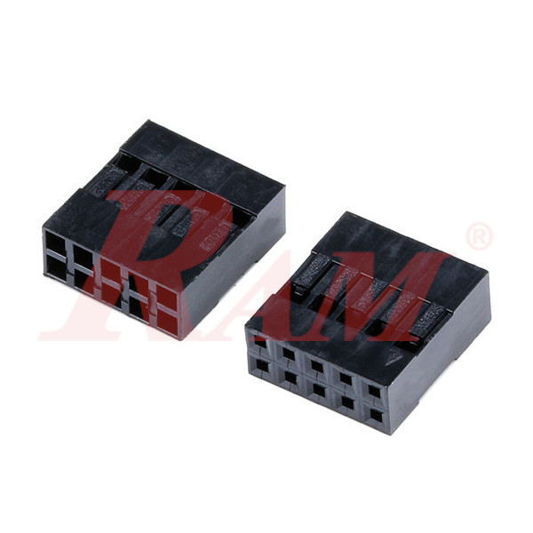 PH25 - 2x5pin 2.54mm 10 Pin Plastic Dupont Jumper Wire Cable Housing Female