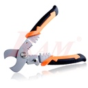 RT120-6281 Wire Stripper Shear 7" and Crimping Pliers 12-18 AWG مقص مقاس 7" مع مكبس ترملة