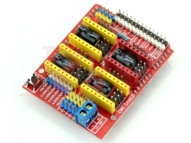 Arduino Shield - Uno CNC Machine V4 Board اردوينو شيلد اونو سي ان سي