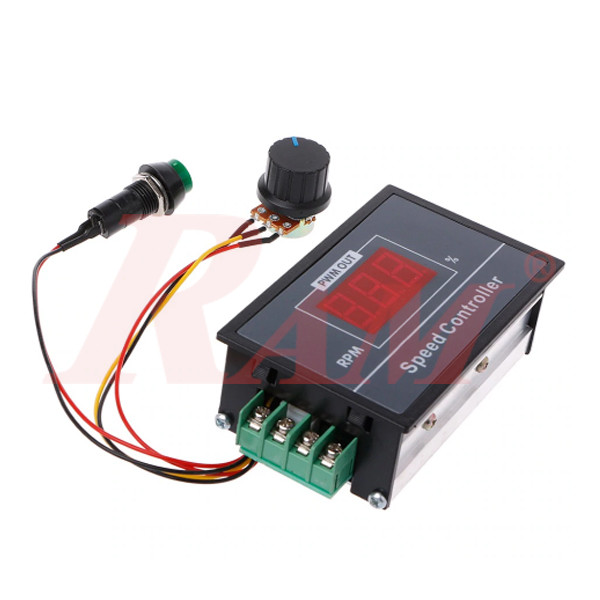 PWM 30A Motor Speed Control Switch Manual (6Vdc to 60Vdc)